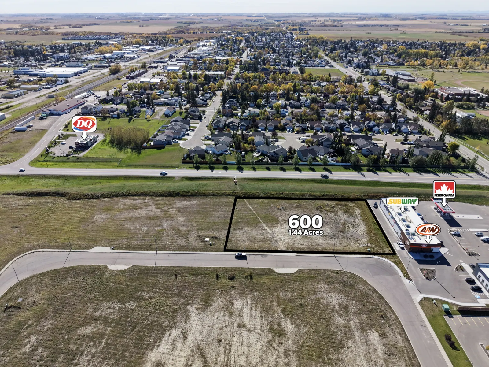 600 Shantz Drive aerial photo